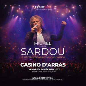 Affiche, Michel Chante Sardou