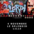 Concert LORDI &agrave; Lille @ Le Splendid - Billets & Places