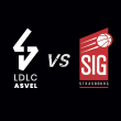 Match LDLC ASVEL / STRASBOURG à Villeurbanne @ Astroballe - Billets & Places