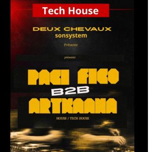 Soirée DJ Techno House Passi Fico + Artkaana