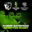 Match Aviron Bayonnais - Benetton Rugby Trévise à BAYONNE @ Stade Jean-Dauger - Billets & Places