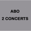 Concert ABONNEMENT "COUPS DE COEUR"