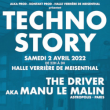 Concert TECHNO STORY - THE DRIVER (aka MANU LE MALIN) à MEISENTHAL @ Halle Verrière - Billets & Places