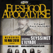 Concert FLESHGOD APOCALYPSE / TITANS FALL HARDER à SEYSSINET PARISET @ L'ILYADE - Billets & Places
