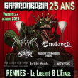 Concert GARMONBOZIA 25 ANS ! - PASS VENDREDI &agrave; RENNES @ Le Libert&eacute; - Billets & Places