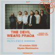 Concert THE DEVIL WEARS PRADA &agrave; PARIS @ ELYSEE MONTMARTRE  - Billets & Places