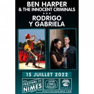 Ben Harper & The Innocent Criminals + Rodrigo Y Gabriela Ben Harper & The Innocent Criminals + Rodrigo Y Gabriela