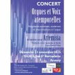Concert ORGUES ET VOIX ATEMPORELLES
