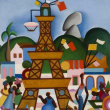 Expo TARSILA DO AMARAL / VISITE EN FAMILLE