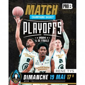 1/4-PLAYOFFS-CHAMPAGNE BASKET/BOULAZAC