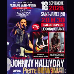 Affiche — Hommage a Johnny Hallyday