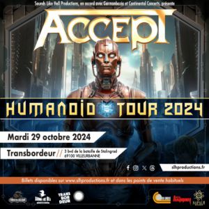 Accept « Humanoid Tour 2024 »