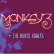 Concert MONKEY3 + SHE HUNTS KOALAS // 14 NOV // NANTES @ Le Ferrailleur - Billets & Places