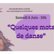 Spectacle 5.5-Quelques mots de danse &agrave; CAEN @ AUDITORIUM JEAN-PIERRE DAUTEL - Billets & Places