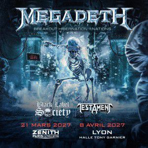 Affiche, Megadeth