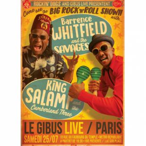 Barrence Whitfield & The Savages + King Salami Barrence Whitfield & The Savages + King Salami