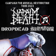 Concert Napalm Death + Doom