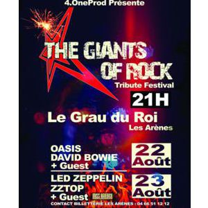 Festival The Giants Of Rock - Le Grau Du Roi - Arenes Festival The Giants Of Rock - Le Grau Du Roi - Arenes