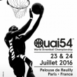 Match TOURNOI QUAI 54 - SAMEDI 23 JUILLET 2016 à Paris (Bois de Vincennes) @ Pelouse de Reuilly - Billets & Places