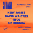 AU LARGE FESTIVAL  - KERY JAMES + DAVID WALTERS + TIFOL + ... &agrave; MARSEILLE @ Th&eacute;&acirc;tre Silvain - Billets & Places