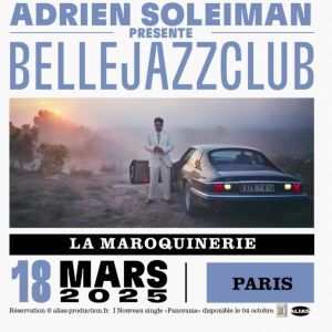 Adrien Soleiman Presente Bellejazzclub