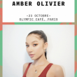 Concert Amber Olivier à PARIS @ L'OLYMPIC CAFE - Billets & Places