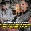 Concert Claudine Lebegue et Pierrot de la Rue Ketanou