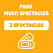 Festival PASS 3 SPECTACLES
