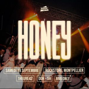 Affiche — HONEY rnb only