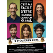 Th&eacute;&acirc;tre C'est pas facile d'&ecirc;tre heureux quand on va mal
