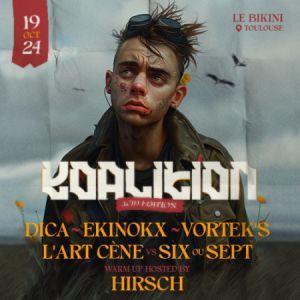 Koalition Acid W/ Dica, Ekinokx, Vortek's, L'art Cène..