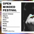 Soirée Open Minded Festival Day¹ - Kalash Criminel, Alkpote, 13 Block, A à Paris @ La Machine du Moulin Rouge - Billets & Places