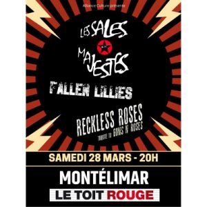 Les Sales Majestés / Fallen Lillies / Reckless Roses Les Sales Majestés / Fallen Lillies / Reckless Roses