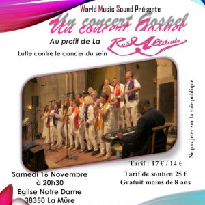 Concert Gospel - Au Profit Du Cancer Du Sein Concert Gospel - Au Profit Du Cancer Du Sein