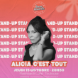 Spectacle BONNE NOUVELLE COMEDIE: ALICIA C'EST TOUT &agrave; TOULOUSE @ Flashback Caf&eacute; - Billets & Places