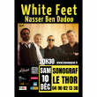 Concert White feet