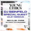 Soirée REX CLUB PRESENTE YOUNG ETHICS TOUR à PARIS @ Le Rex Club - Billets & Places