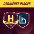 Match HBC Nantes - Limoges - Debout @ H Arena - Palais des Sports de Beaulieu - Billets & Places