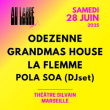 AU LARGE FESTIVAL - ODEZENNE + GRANDMAS HOUSE + LA FLEMME...