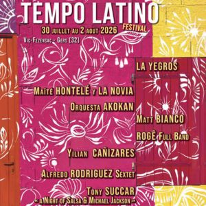 Jeudi - La Yegros + Dj çarava + Dj Lafuriosa - Tempo Latino