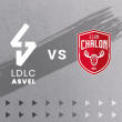 Match LDLC ASVEL - CHALON/SAONE à Villeurbanne @ Astroballe - Billets & Places