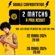Match Double Confrontation (POITIERS x BOULAZAC) &agrave; FOS SUR MER @ Halle Dr Henri Giuitta - Billets & Places