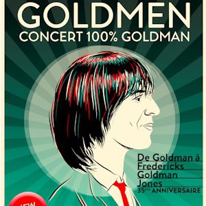 Affiche, Goldmen - Concert 100% Goldman