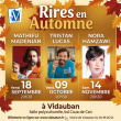 Spectacle Festival Rires en Automne 2026 - 50 � &agrave; VIDAUBAN @ Salle Polyculturelle - Billets & Places