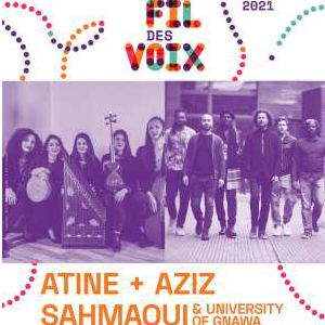 Atine + Aziz Sahmaoui & University Of Gnawa Atine + Aziz Sahmaoui & University Of Gnawa