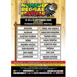 Nomade Reggae Festival 2020 - Pass 2 Jours + 3Eme Offert Nomade Reggae Festival 2020 - Pass 2 Jours + 3Eme Offert