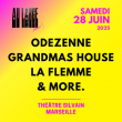 AU LARGE FESTIVAL - ODEZENNE + GRANDMAS HOUSE + LA FLEMME... à MARSEILLE @ Théâtre Silvain - Billets & Places