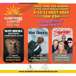 Aubeterre Summer Festival - Pass 3 Jours