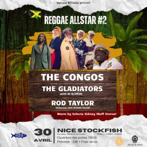 The Congos + The Gladiators + Rod Taylor