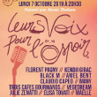 Concert LEURS VOIX POUR L'ESPOIR  à Paris @ L'Olympia - Billets & Places